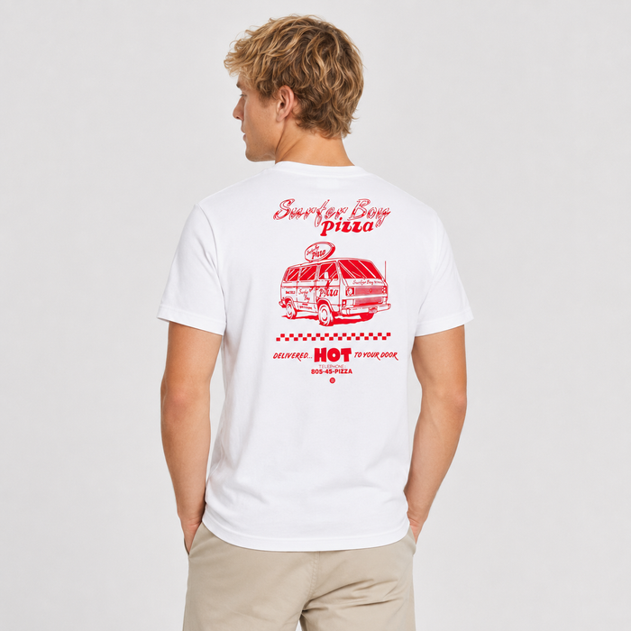 Polera Stance Surfer Boy White