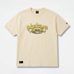 Polera WhatUp Men Oversize Faith Sand Yellow