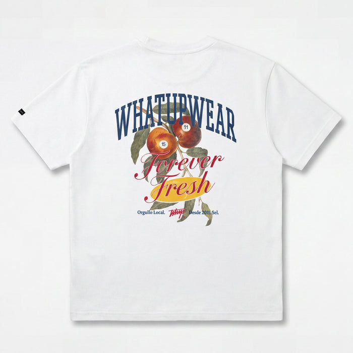 Polera WhatUp Men Oversize Forever Fresh White