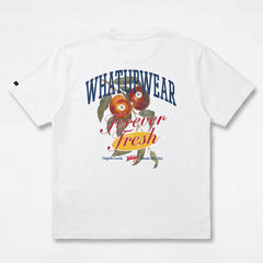 Polera WhatUp Men Oversize Forever Fresh White