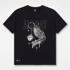 Polera WhatUp Men Oversize Passion Keychain Black