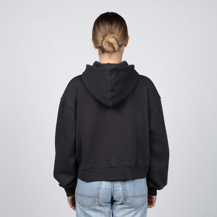 Polerón Full Zipper Reef Women Dark Grey