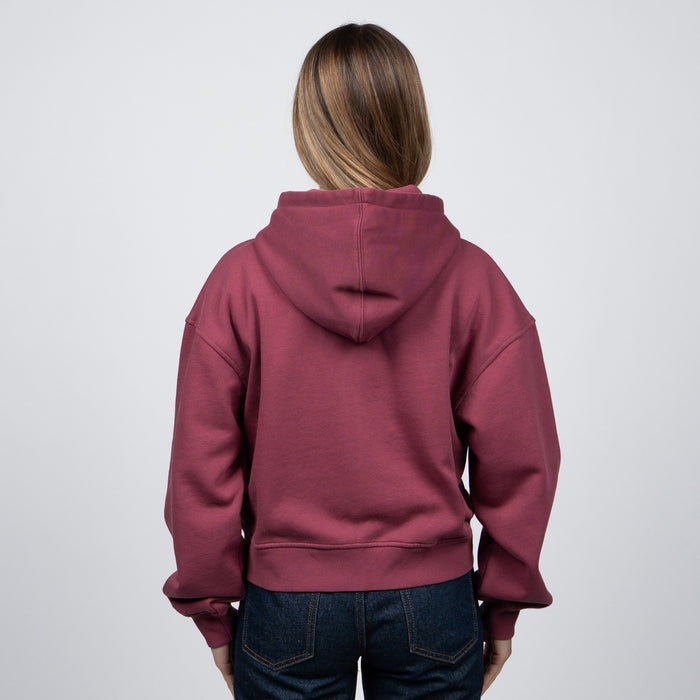 Polerón Full Zipper Reef Women Red