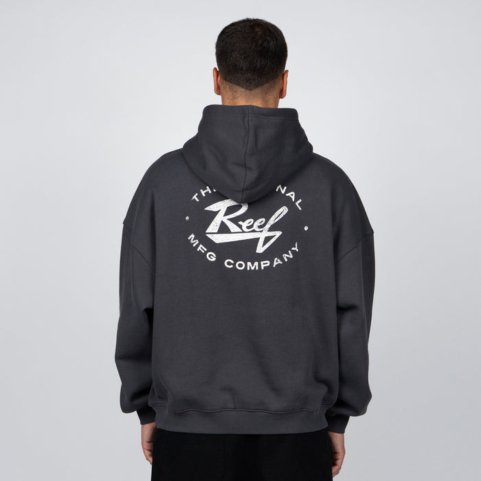 Polerón Hoodie Reef Men Dark Grey