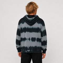 Poleron Lowers Tie Dye Fleece Black