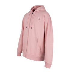 Poleron Men Full zipper Pink Dark Cross