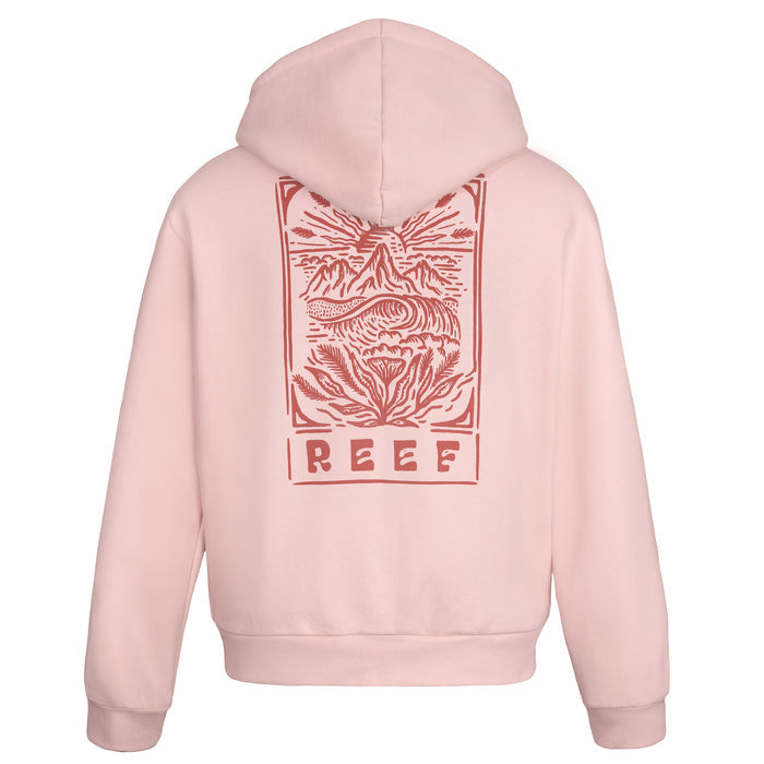 Polerón Mjer Reef Full Zipper Pink