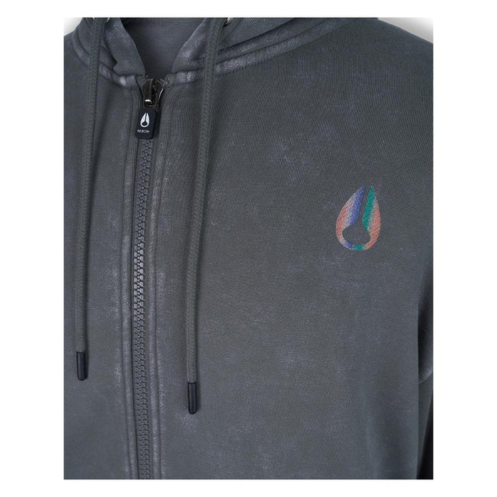 Poleron Nixon Men Full Zipper Dark Gray