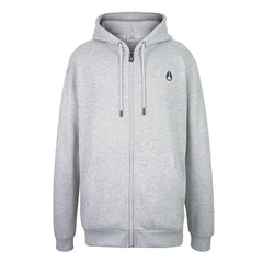 Poleron Nixon Men Full Zipper Icon Gray