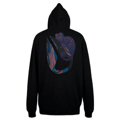 Polerón Nixon Men Full Zipper Iguana Black