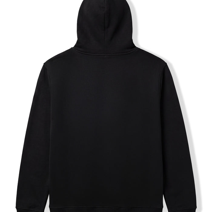 Polerón WhatUp Hoodie Black Logo