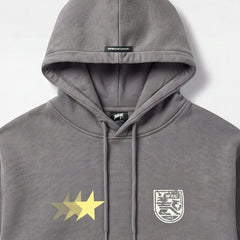 Polerón WhatUp Hoodie Grey Yellow