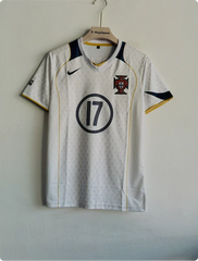 PORTUGAL 2004 AWAY KIT RONALDO PRINTED PREMIUM