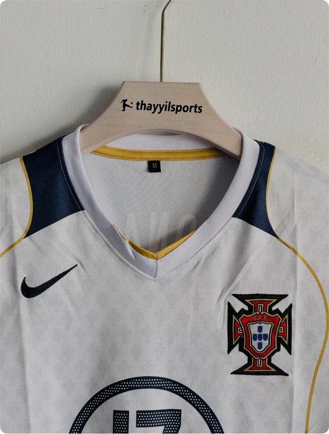 PORTUGAL 2004 AWAY KIT RONALDO PRINTED PREMIUM