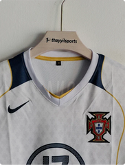 PORTUGAL 2004 AWAY KIT RONALDO PRINTED PREMIUM
