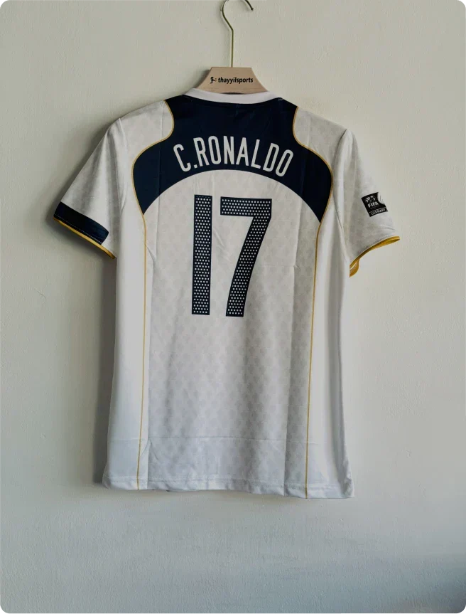 PORTUGAL 2004 AWAY KIT RONALDO PRINTED PREMIUM