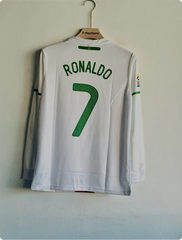 PORTUGAL 2010 AWAY KIT RONALDO FULLSLEEVE PRINTED PREMIUM