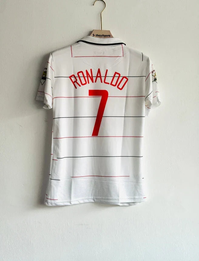PRINTED MANCHESTER UNITED 2003-04 THIRD KIT RONALDO POLO