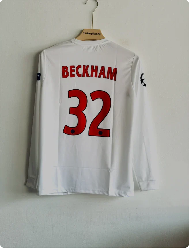 PSG 2012-13 AWAY KIT BECKHAM FULLSLEEVE