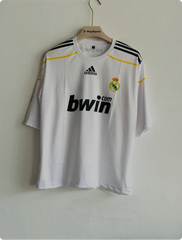 REAL MADRID 2009-10 HOME KIT MARCELO FIVESLEEVE