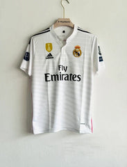REAL MADRID 2014-15 HOME KIT RONALDO POLO PRINTED