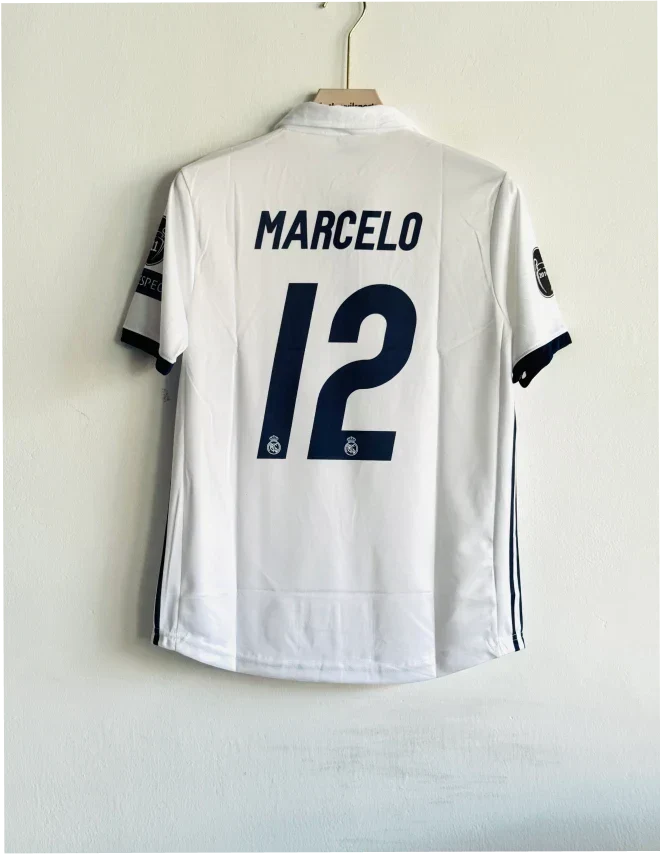 REAL MADRID 2016-17 HOME KIT MARCELO POLO PRINTED