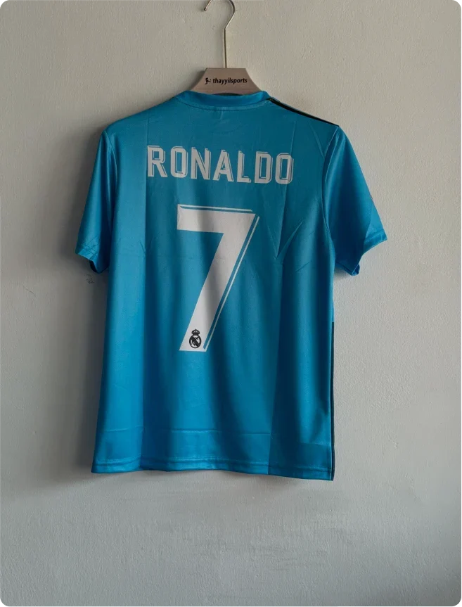 REAL MADRID 2017-18 THIRD KIT RONALDO