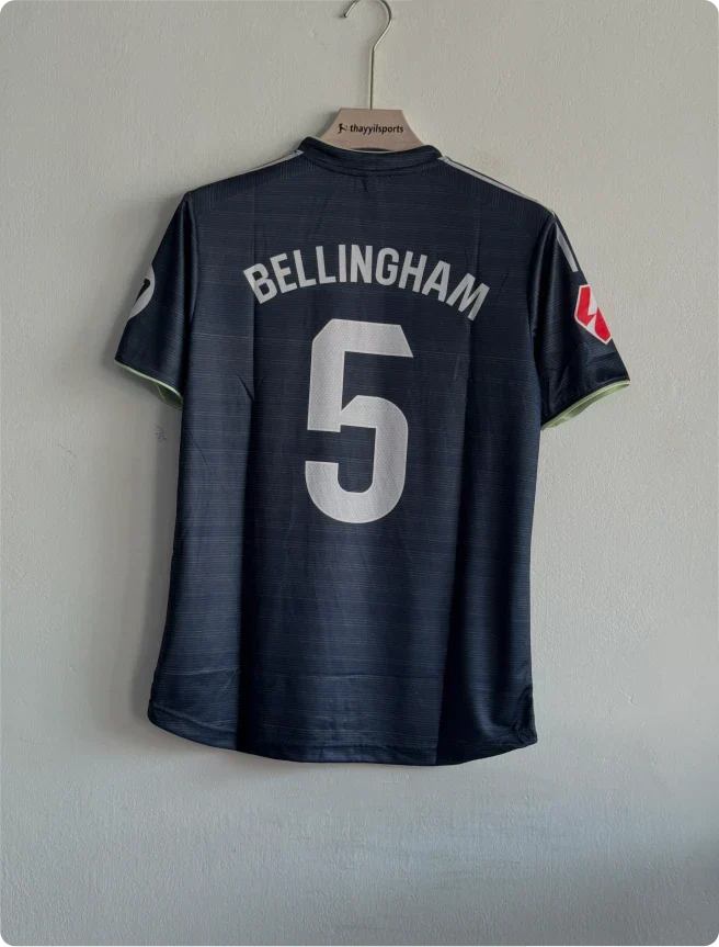 REAL MADRID 25-26 AWAY KIT BELLINGHAM PRINTED PREMIUM