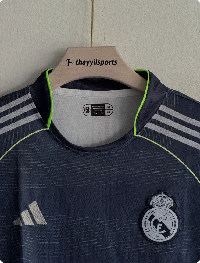 REAL MADRID 25-26 AWAY KIT FULLSLEEVE
