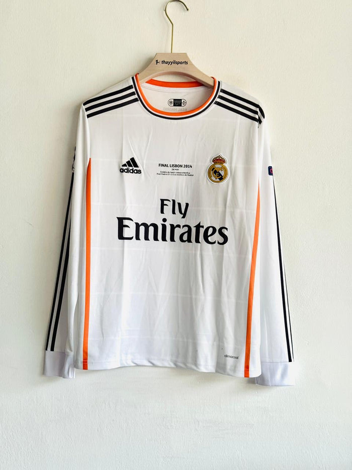 Real Madrid full sleeves football printed jersey