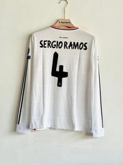Real Madrid full sleeves football printed jersey