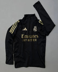 Real Madrid Premium Quality Digital printing Football zipper
