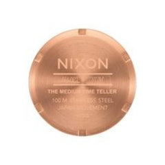 Reloj Medium Time Teller Leather Rose Gold White