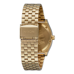 Reloj Time Teller Yellow Gold Black Red