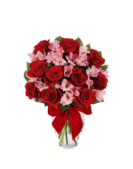 Rose & Alstroemeria Romance Bouquet bloomexusa