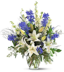 Sapphire Miracle Arrangement bloomexusa