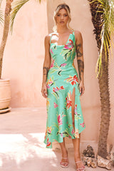 Sonora Midi Dress - Green