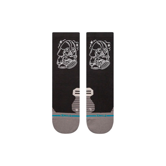 Stance Sock DJ Darth Light Crew Black