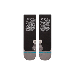 Stance Sock DJ Darth Light Crew Black