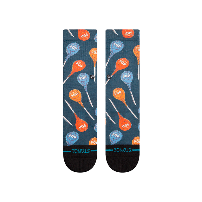 Stance Sock Tootsie Pop Black Blue