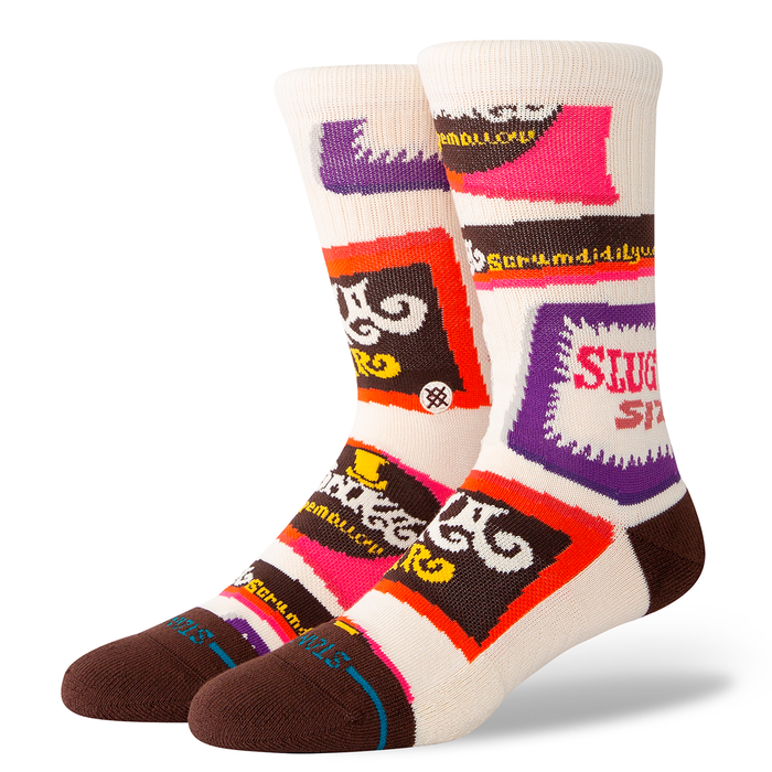 Stance Sock Willy Wonka Bars Brown