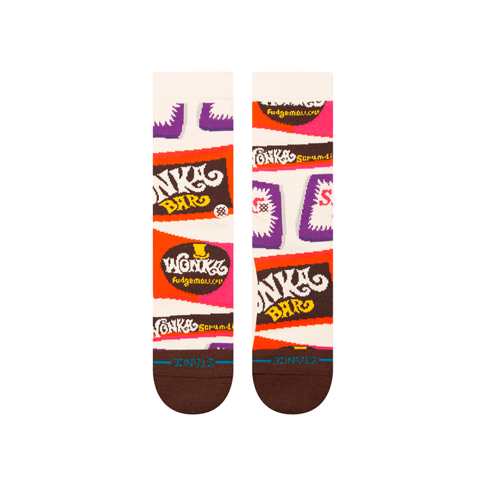 Stance Sock Willy Wonka Bars Brown