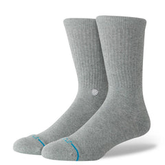 Stance Socks Icon Grey Heather