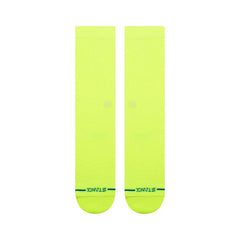 Stance Socks Icon Neon Yellow
