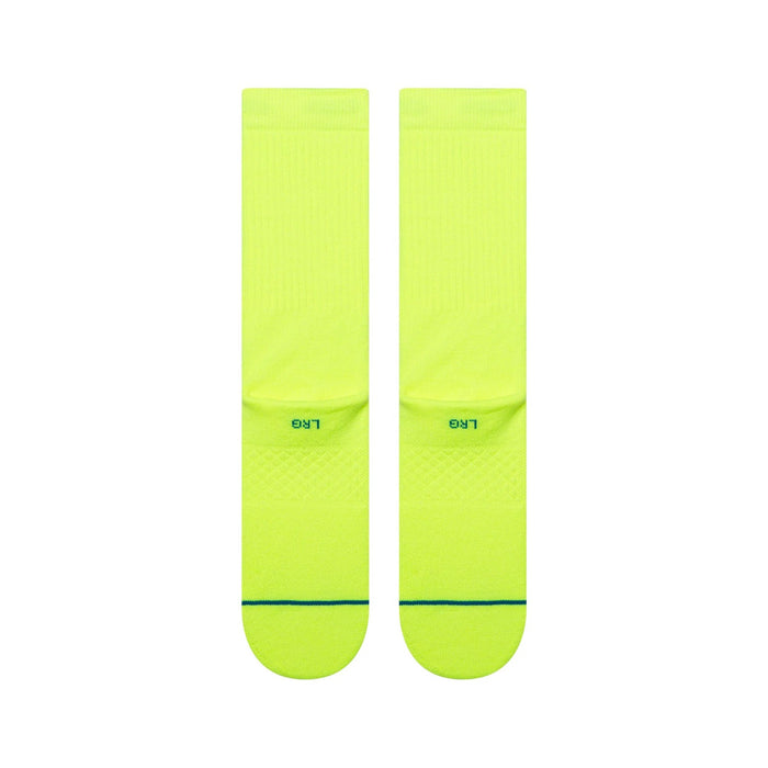 Stance Socks Icon Neon Yellow