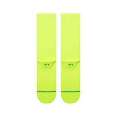 Stance Socks Icon Neon Yellow