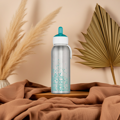 Produktansicht 1: Thermoflasche Flip-up 350 ml Türkis