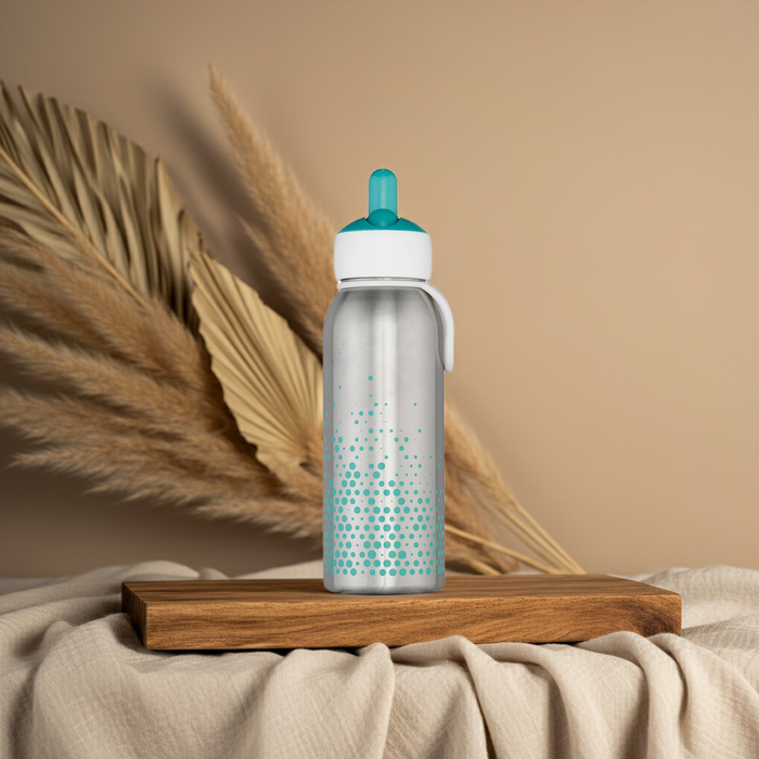 Produktansicht 4: Thermoflasche Flip-up 350 ml Türkis