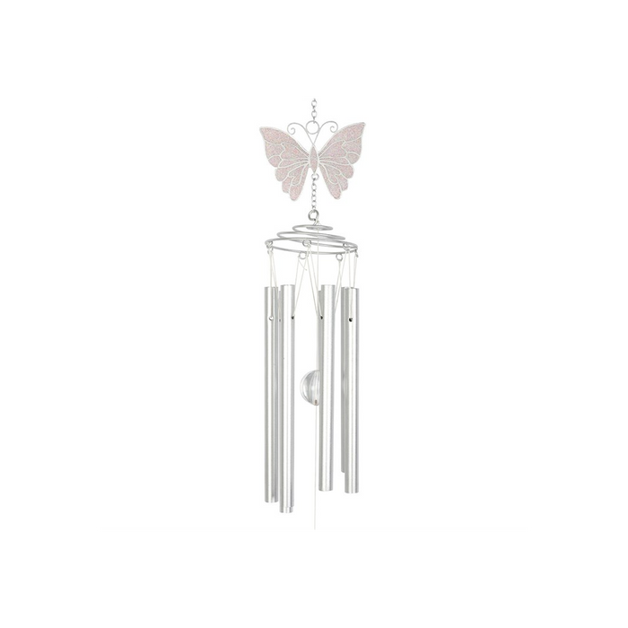 White Butterfly Windchime 🇬🇧