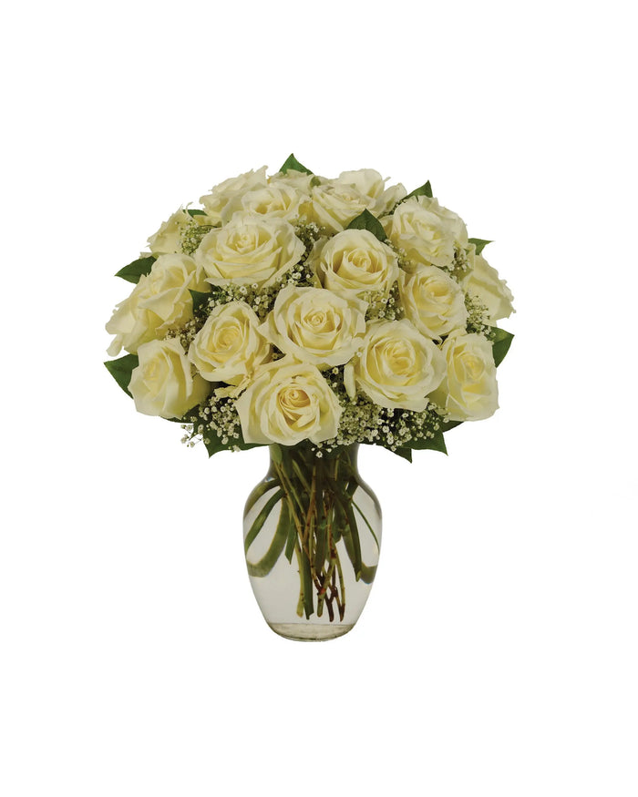 WHITE ROSE BOUQUET bloomexusa